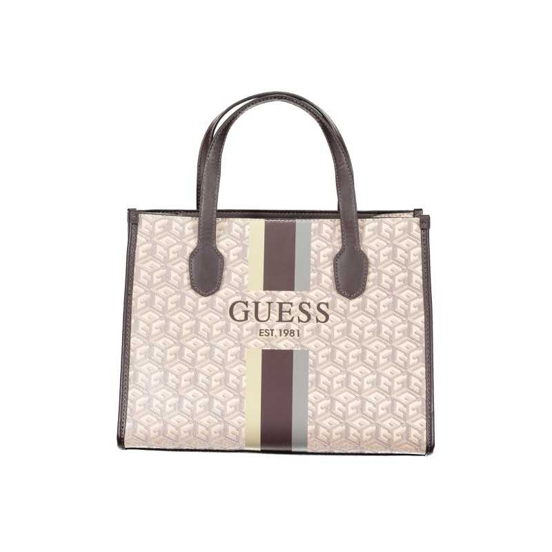 GUESS JEANS BORSA DONNA MARRONE