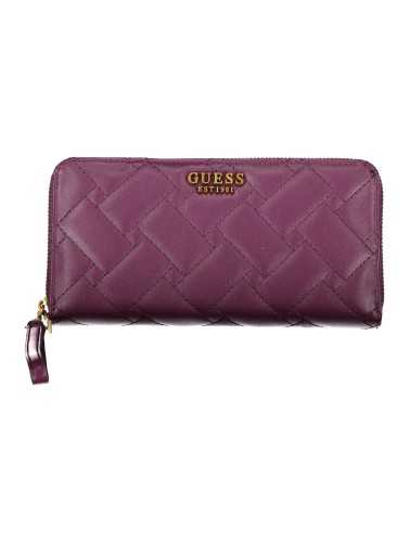 GUESS JEANS WOMEN'S WALLET PURPLE