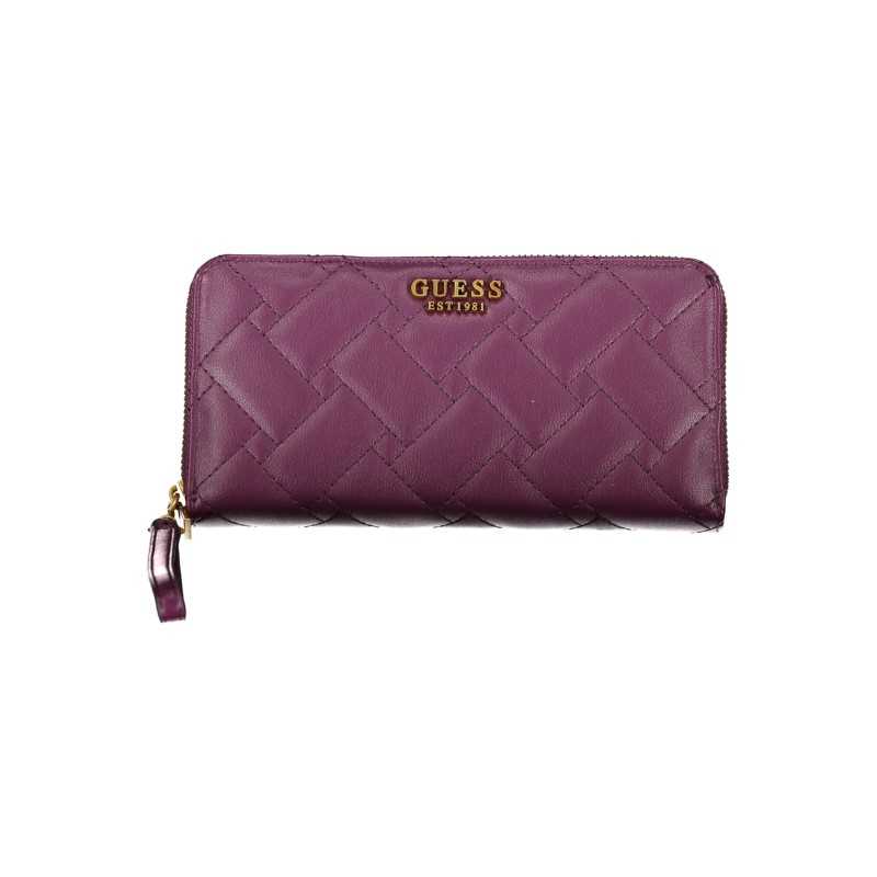 GUESS JEANS WOMEN'S WALLET PURPLE