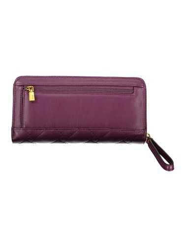 GUESS JEANS WOMEN'S WALLET PURPLE