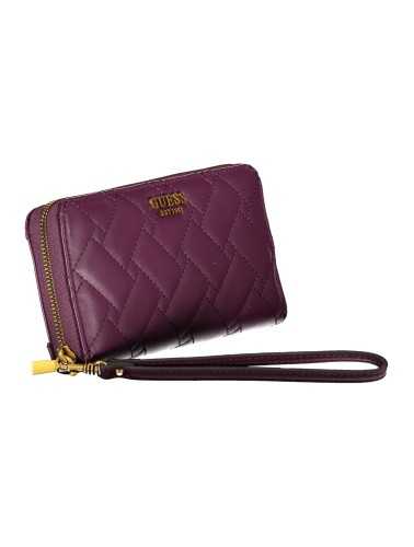 GUESS JEANS WOMEN'S WALLET PURPLE