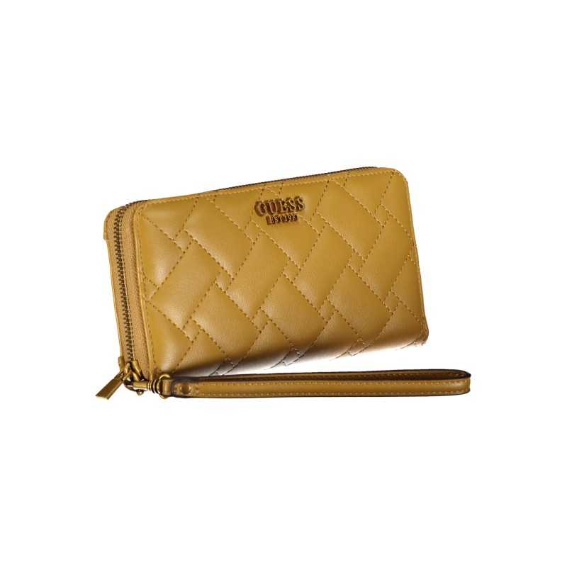 GUESS JEANS WOMEN'S WALLET YELLOW