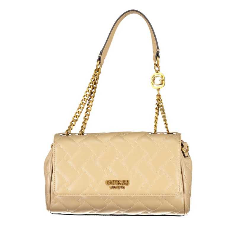 GUESS JEANS BEIGE WOMEN'S BAG