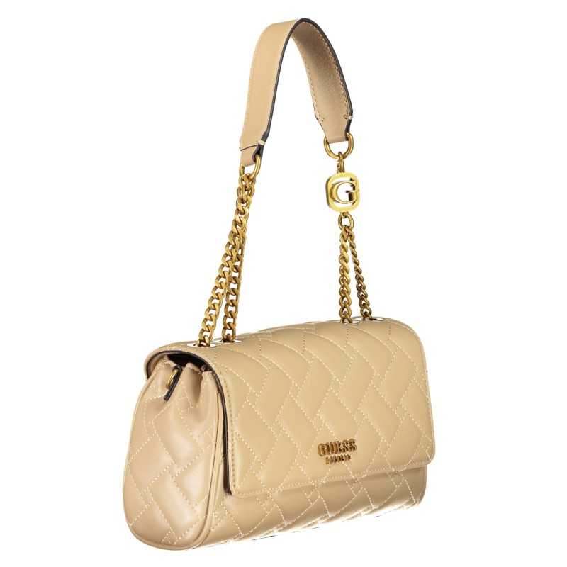 GUESS JEANS BEIGE WOMEN'S BAG