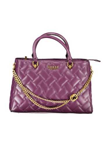 GUESS JEANS PURPLE WOMEN'S BAG