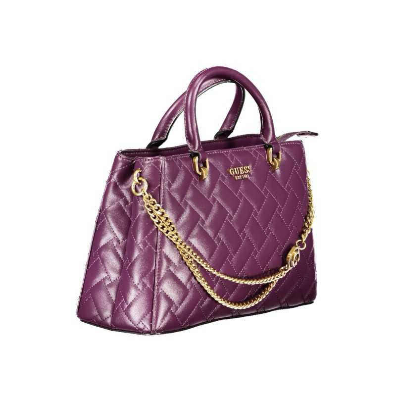 GUESS JEANS PURPLE WOMEN'S BAG