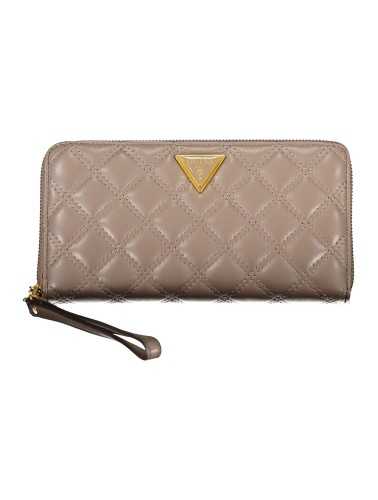 GUESS JEANS WOMEN'S WALLET BEIGE