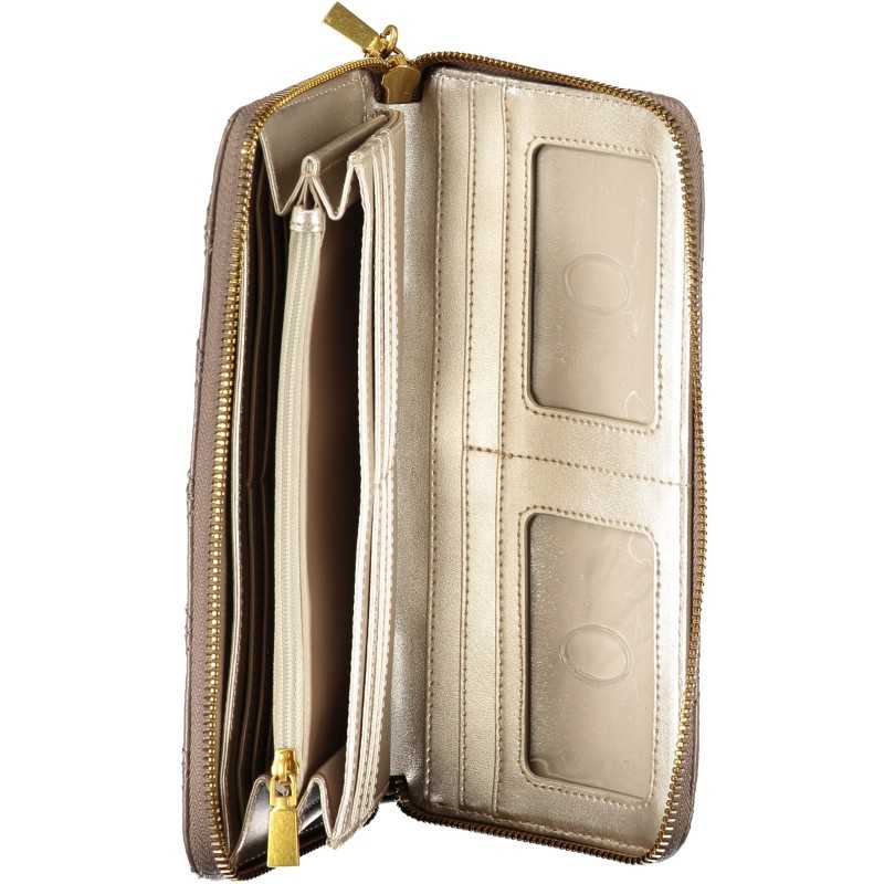 GUESS JEANS WOMEN'S WALLET BEIGE