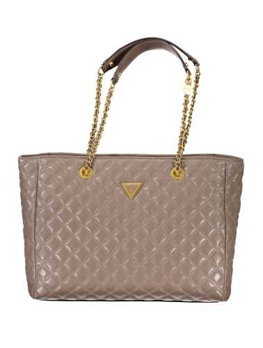 GUESS JEANS BEIGE WOMEN'S BAG