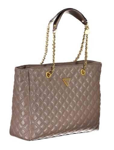 GUESS JEANS BEIGE WOMEN'S BAG