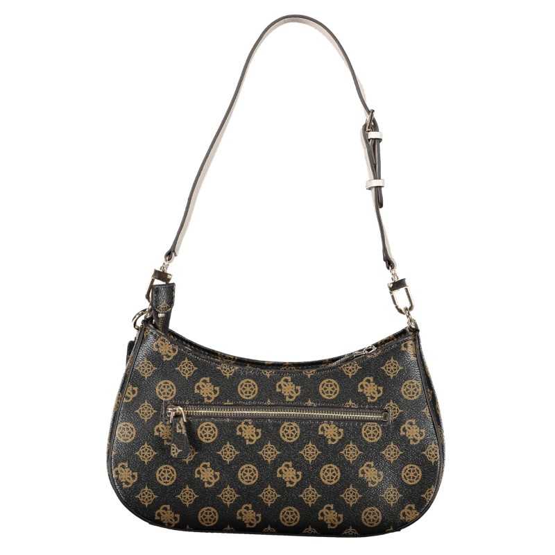 GUESS JEANS BROWN WOMEN'S BAG