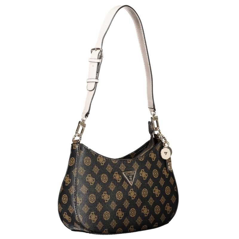 GUESS JEANS BROWN WOMEN'S BAG