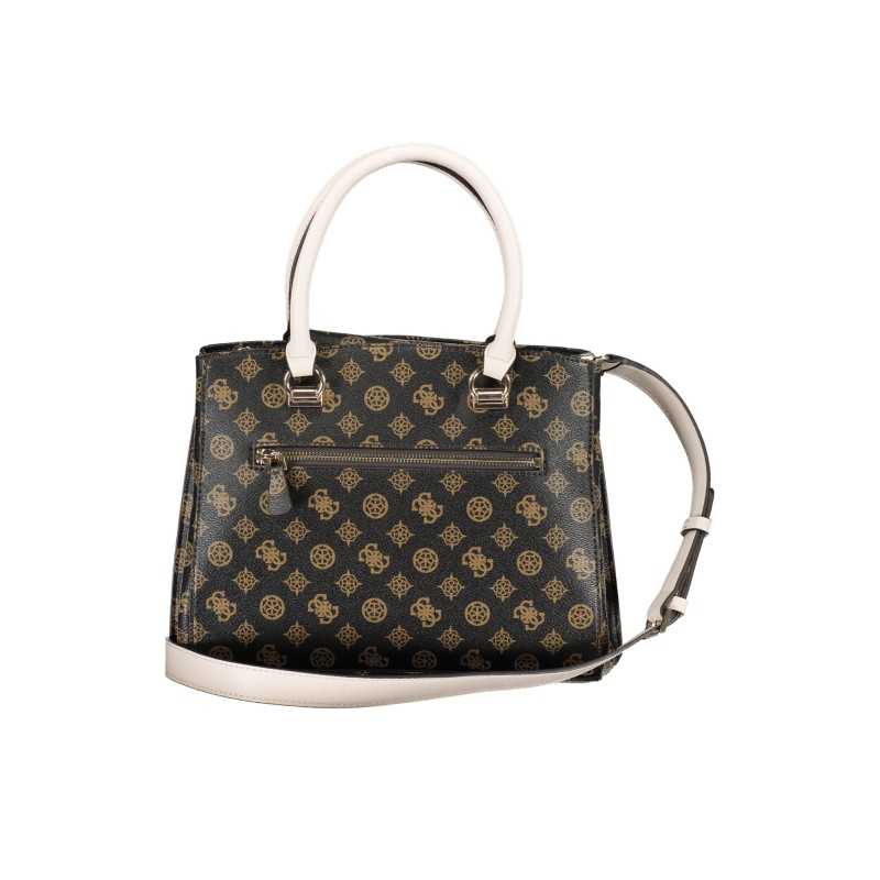 GUESS JEANS BROWN WOMEN'S BAG