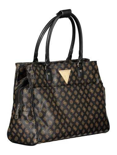 GUESS JEANS BROWN WOMEN'S BAG