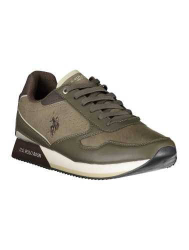 US POLO ASSN. BROWN MEN'S SPORTS SHOES