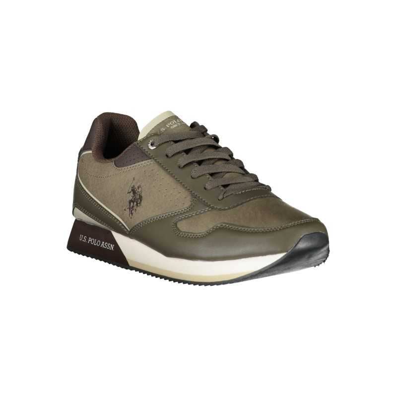 US POLO ASSN. BROWN MEN'S SPORTS SHOES