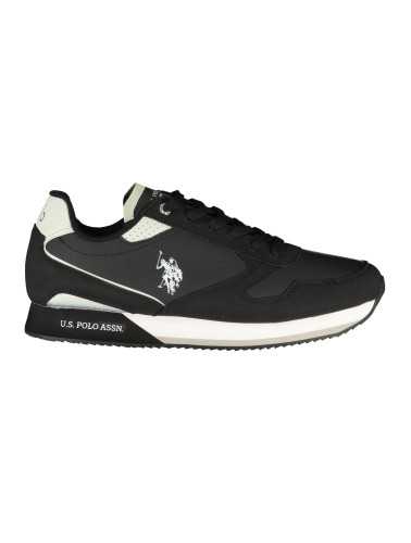 US POLO ASSN. BLACK MEN'S SPORTS FOOTWEAR