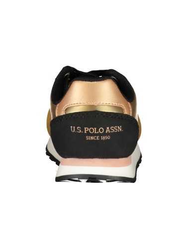 US POLO ASSN. GOLD CHILDREN'S SPORTS SHOES