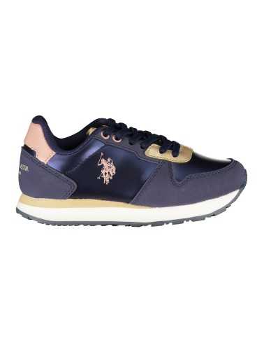 US POLO ASSN. BLUE SPORTS SHOES FOR CHILDREN