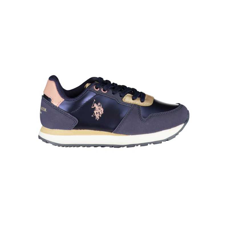 US POLO ASSN. BLUE SPORTS SHOES FOR CHILDREN