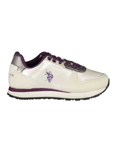 US POLO ASSN. WHITE CHILDREN'S SPORTS SHOES