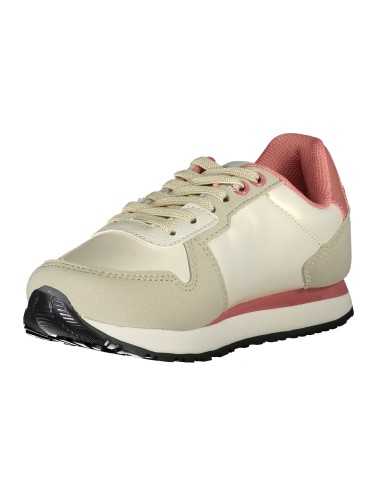 US POLO ASSN. BEIGE CHILDREN'S SPORTS SHOES