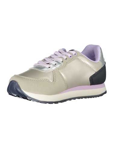 US POLO ASSN. SILVER SPORTS SHOES FOR CHILDREN