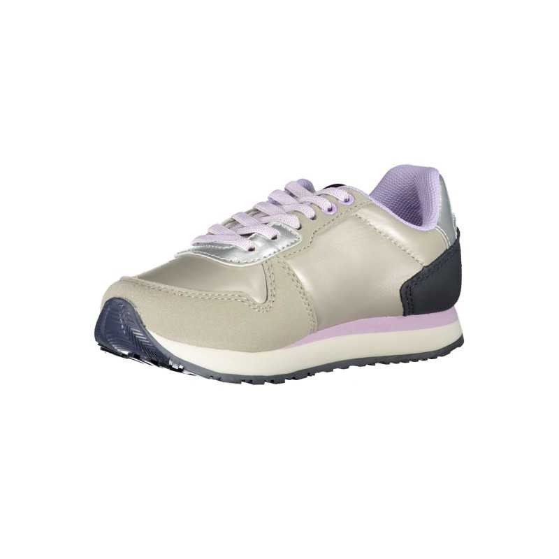 US POLO ASSN. SILVER SPORTS SHOES FOR CHILDREN