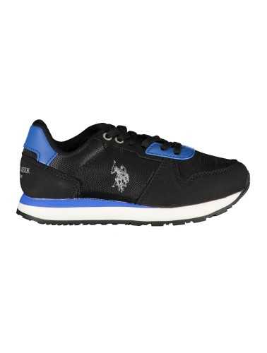 US POLO ASSN. BLACK CHILDREN'S SPORTS SHOES