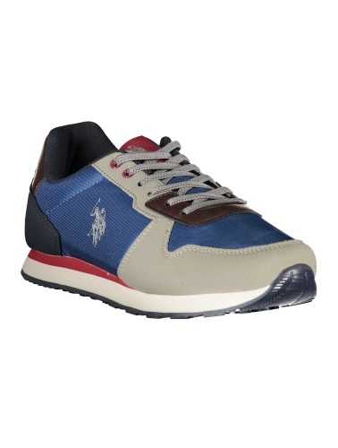 US POLO ASSN. BLUE SPORTS SHOES FOR CHILDREN