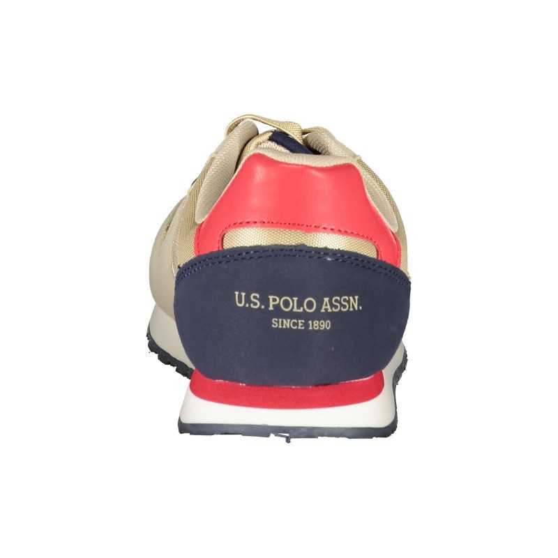 U.S. POLO ASSN. CALZATURA SPORTIVA BAMBINO BEIGE