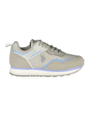 US POLO ASSN. GRAY CHILDREN'S SPORTS SHOES