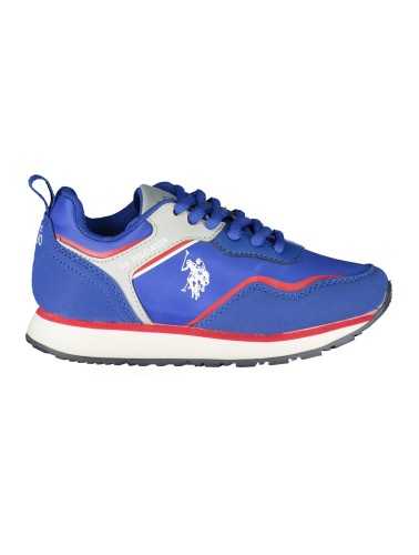 US POLO ASSN. BLUE SPORTS SHOES FOR CHILDREN