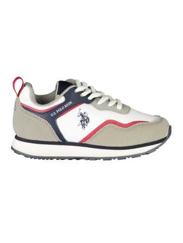 US POLO ASSN. WHITE CHILDREN'S SPORTS SHOES