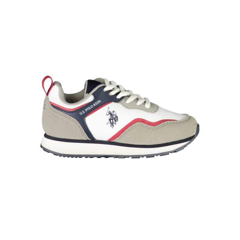 US POLO ASSN. WHITE CHILDREN'S SPORTS SHOES