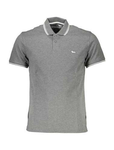 HARMONT & BLAINE POLO MANICHE CORTE UOMO GRIGIO