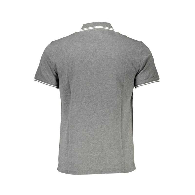 HARMONT & BLAINE MEN'S GRAY SHORT SLEEVED POLO