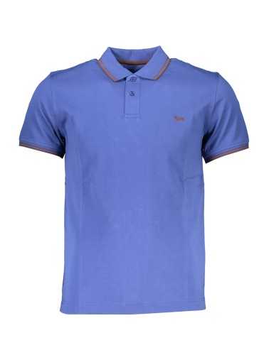 HARMONT & BLAINE POLO MANICHE CORTE UOMO BLU