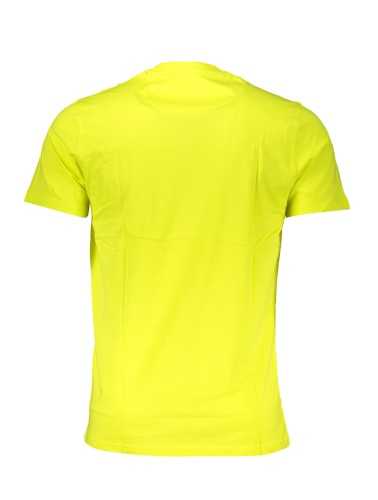 HARMONT & BLAINE YELLOW MEN'S SHORT SLEEVED T-SHIRT