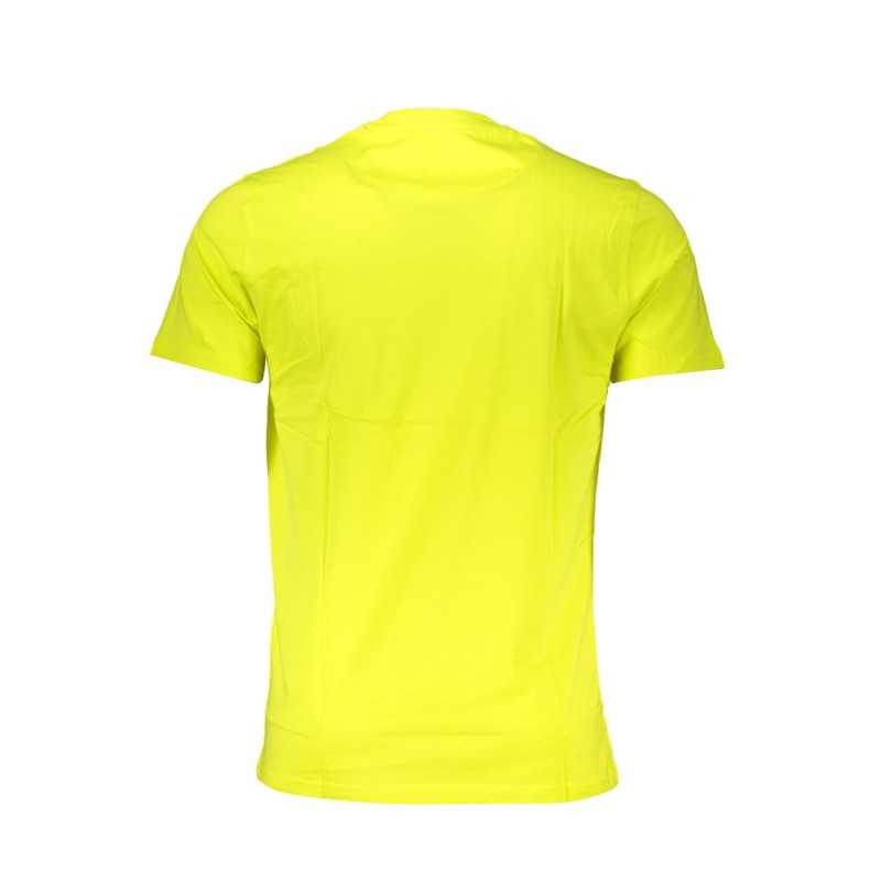 HARMONT & BLAINE YELLOW MEN'S SHORT SLEEVED