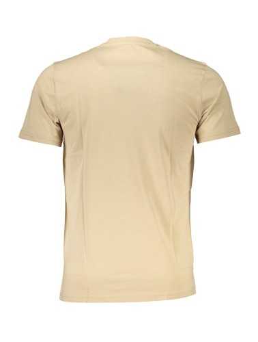 HARMONT & BLAINE BEIGE MEN'S SHORT SLEEVE T-SHIRT