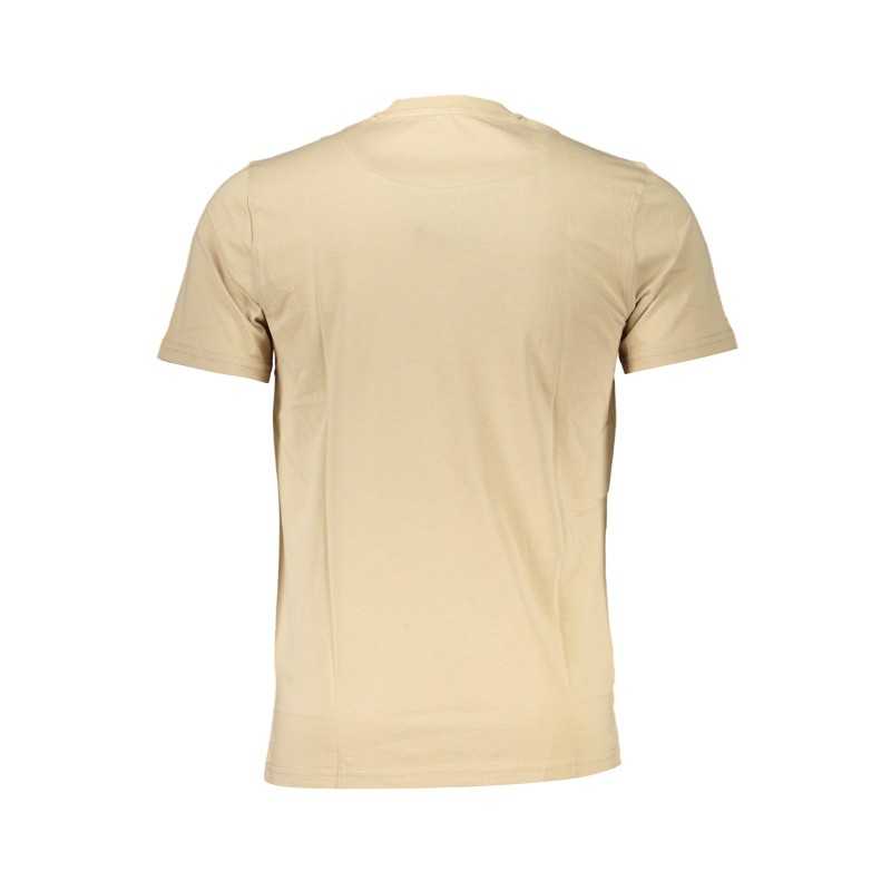 HARMONT & BLAINE BEIGE MEN'S SHORT SLEEVE T-SHIRT