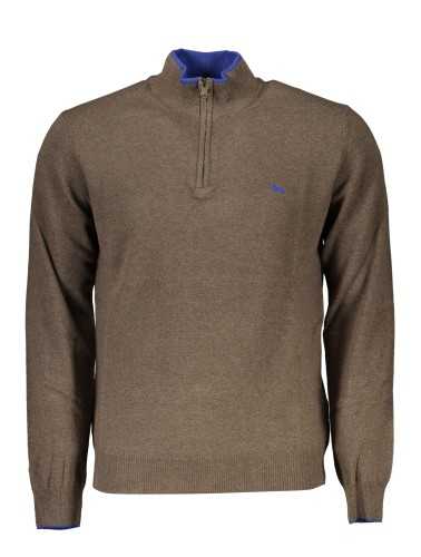 HARMONT & BLAINE BROWN MEN'S SWEATER