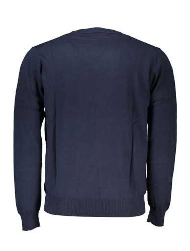 HARMONT & BLAINE MEN'S BLUE SWEATER