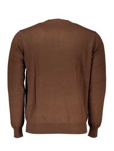 HARMONT & BLAINE BROWN MEN'S SWEATER