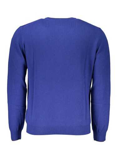 HARMONT & BLAINE MEN'S BLUE SWEATER