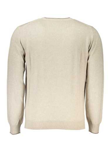 HARMONT & BLAINE BEIGE MEN'S SWEATER