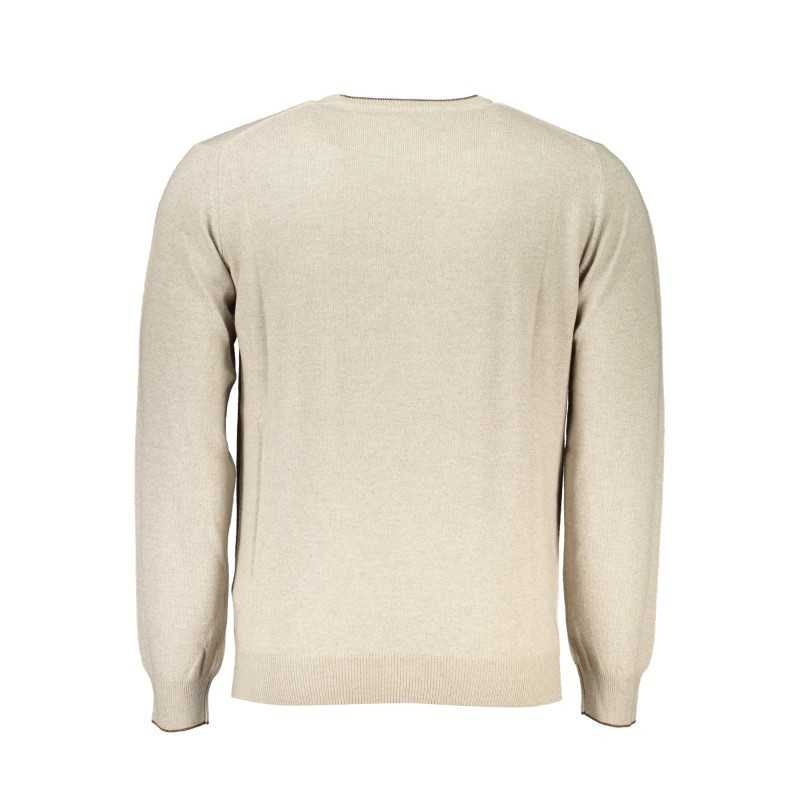 HARMONT & BLAINE BEIGE MEN'S SWEATER