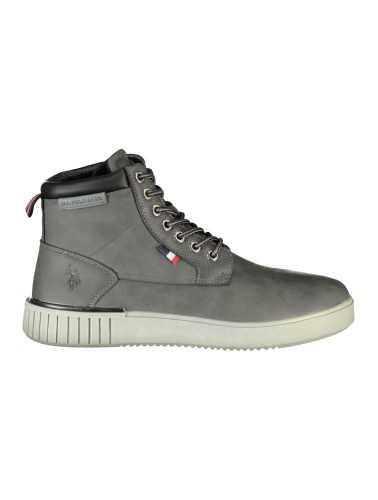 US POLO ASSN. MEN'S GRAY BOOT FOOTWEAR