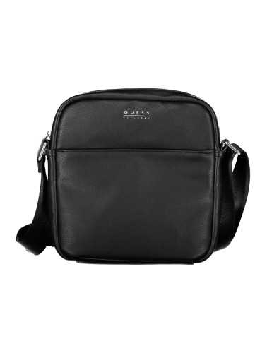 GUESS JEANS MEN'S BLACK SHOULDER BAG